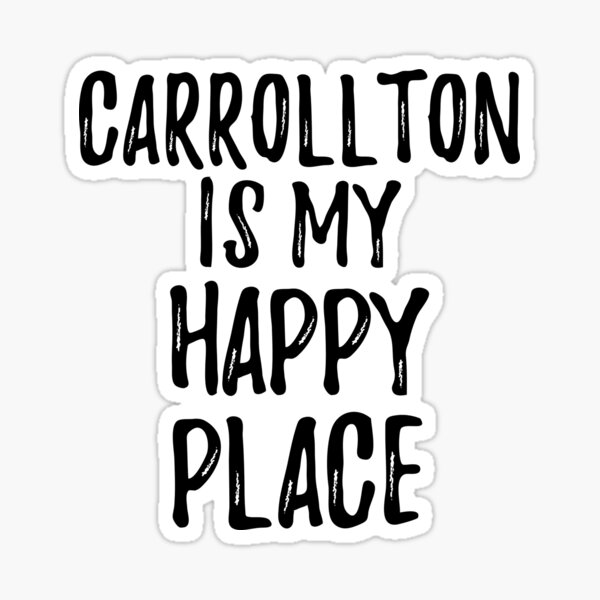 Carrollton Stickers Redbubble