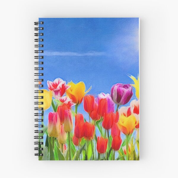 Item preview, Tulip Sunshine | vivid oil painting  designed and sold by Christopher Taylor.