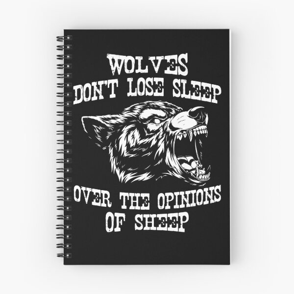 Item preview, Wolves Don't Lose Sleep Over The Opinions Of Sheep designed and sold by Dressed For  Duty.
