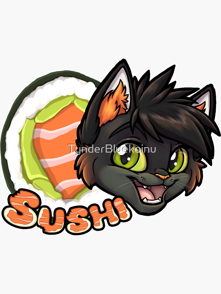 Sushi the Cat! by TynderBluekoinu