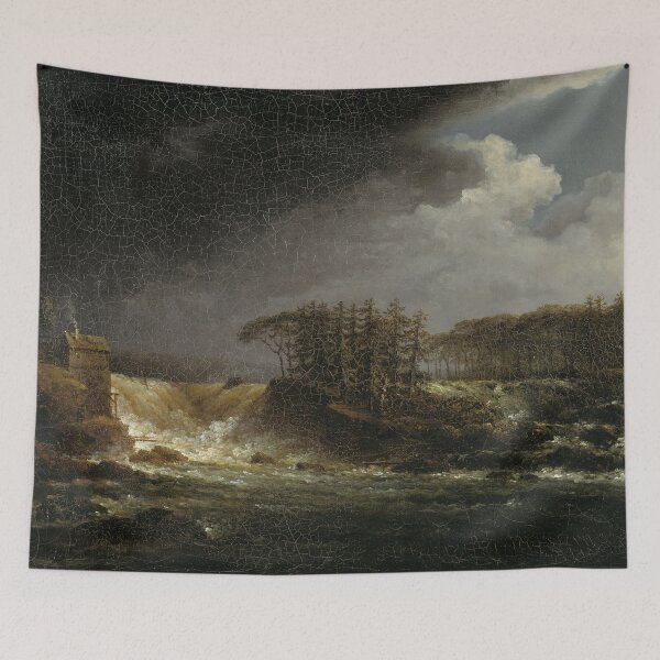 Item preview, A Waterfall, Älvkarleby - Carl Johan Fahlcrantz designed and sold by OldMasters.
