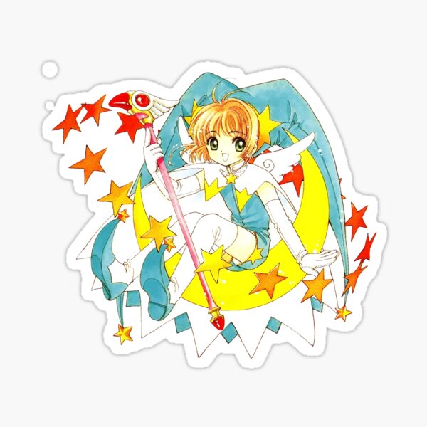 CardCaptor Sakura & Clow Card Decal Sticker For mirror 165*65cm Anime  Cosplay