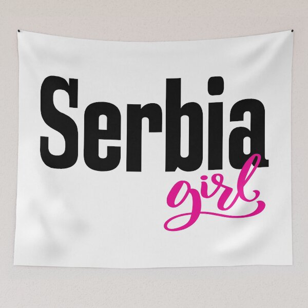 Item preview, Serbia Girl Serbian Serbia Raised Me designed and sold by ProjectX23.