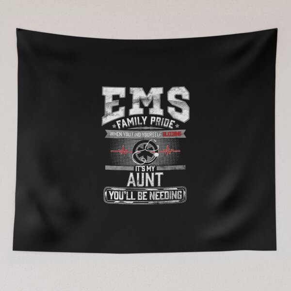 Item preview, EMT Gift Proud Paramedic Graphic Funny Aunt of EMS Niece designed and sold by turtlebird.