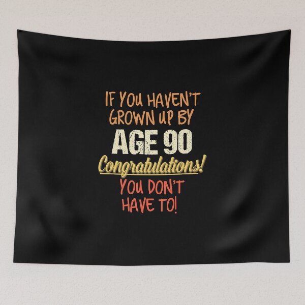 Item preview, Funny 90th Birthday Gift design 90 Years Old Funny Saying Tee designed and sold by turtlebird.