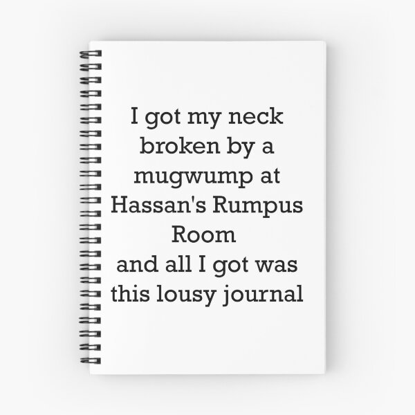 Item preview, Hassan's Rumpus Room Souvenier designed and sold by JovianSlim.