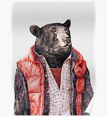Black Bear Poster