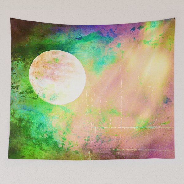 Item preview, Moon Goddess Celebrating Fullness - Image and Poem designed and sold by KnutsonKr8tions.