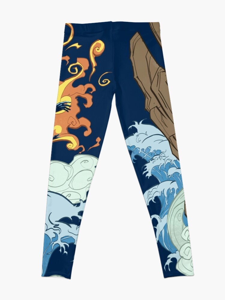 Alternate view of Two Avatars Leggings