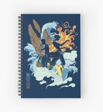 Two Avatars Spiral Notebook