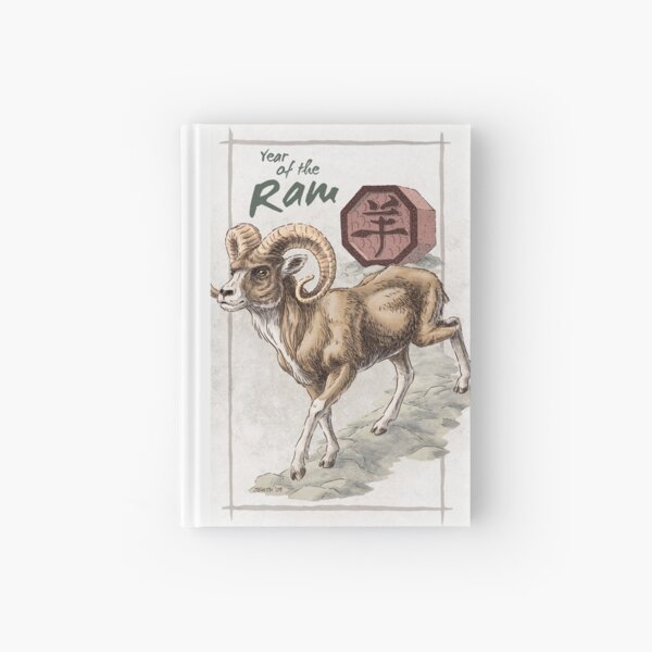 Chinese Zodiac - the Ram Hardcover Journal