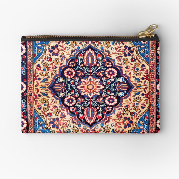 Item preview, Kashan Central Persian Rug Print designed and sold by Vicky Brago-Mitchell®.