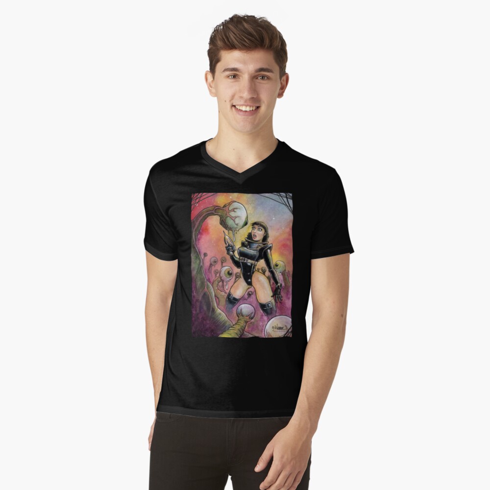 Item preview, V-Neck T-Shirt designed and sold by gWebberArts.