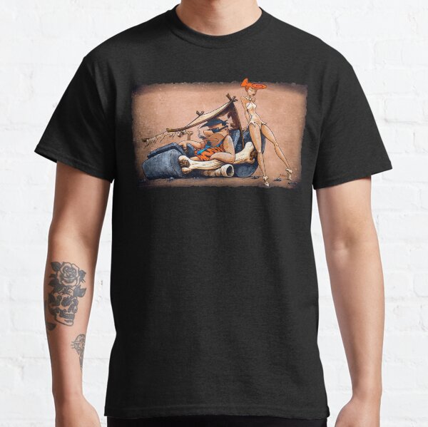 The Flintstones go Lowbrow Classic T-Shirt