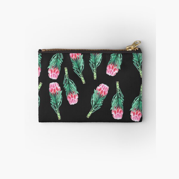 Item preview, Charcoal Protea pattern designed and sold by jessicadb.