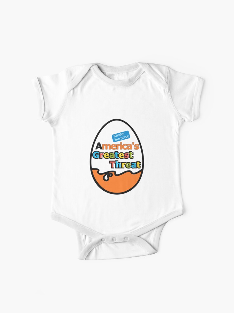 Kinder Surprise Killer Baby One Piece By Cgrabda Redbubble