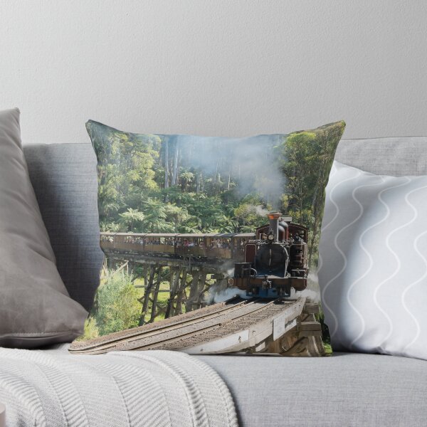 Item preview, Puffing Billy crossing the trestle bridge as it begins its journey designed and sold by Nick Kemp.