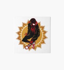 Sunflower Spider Art Board Print