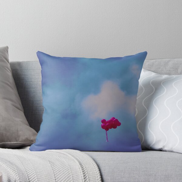 Item preview, Pink balloons on a blue sky designed and sold by SRLongstroth.