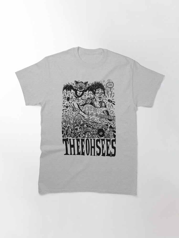 Alternate view of Thee oh sees Help Classic T-Shirt