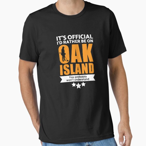 Item preview, Oak Island metal detecting t-shirt designed and sold by DiggerGifts4U.