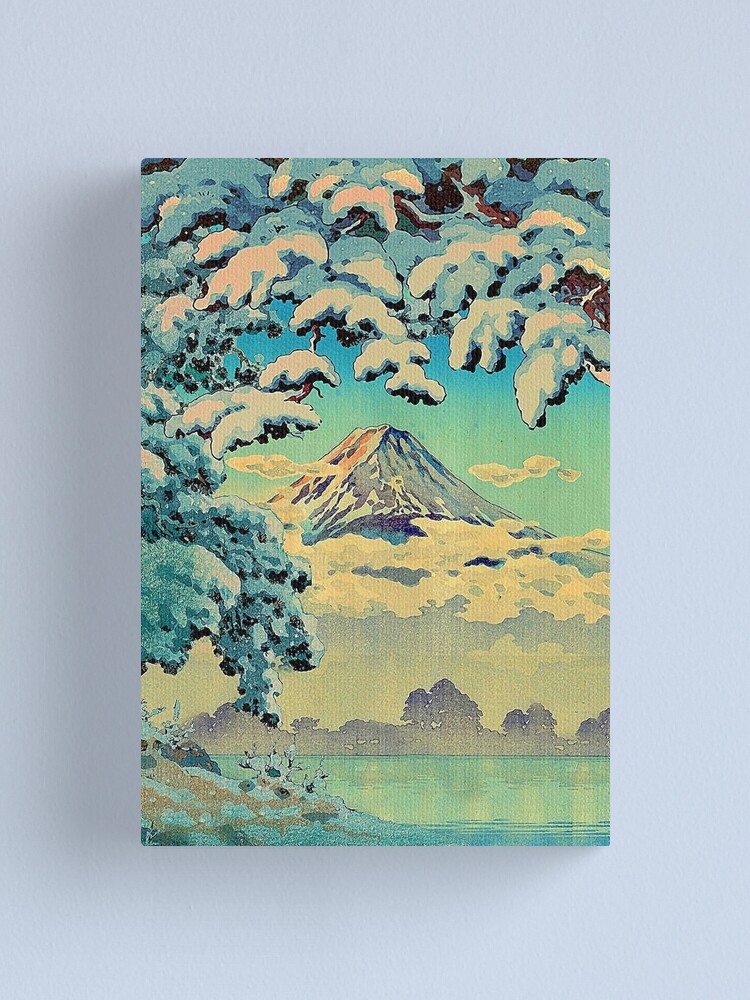 Alternate view of Kehiin in the Snow Canvas Print