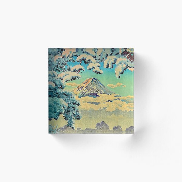 Kehiin in the Snow Acrylic Block