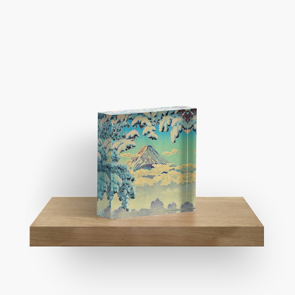 Kehiin in the Snow Acrylic Block