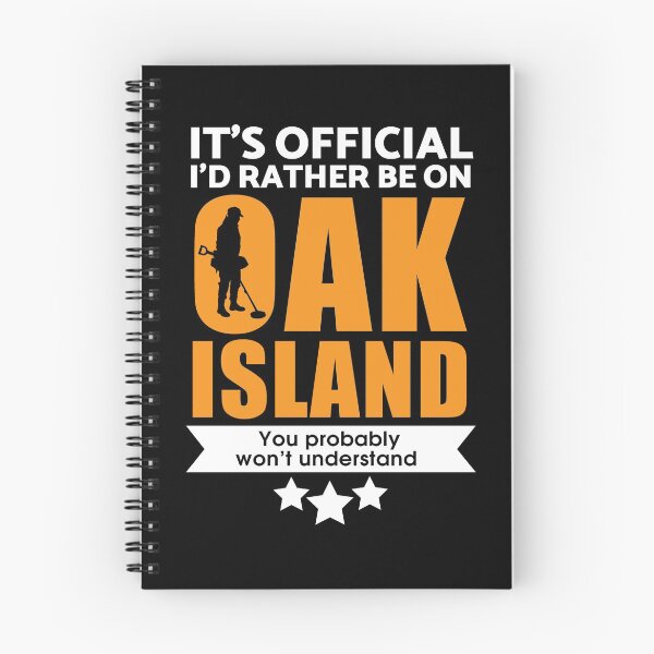 Item preview, Oak Island metal detecting gift ideas designed and sold by DiggerGifts4U.