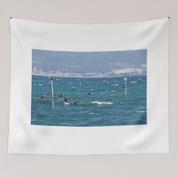 Item preview, Cormorant Black Sea Nessebar Bulgaria designed and sold by goceris.