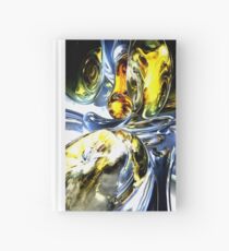 Lost in Space Abstract Hardcover Journal