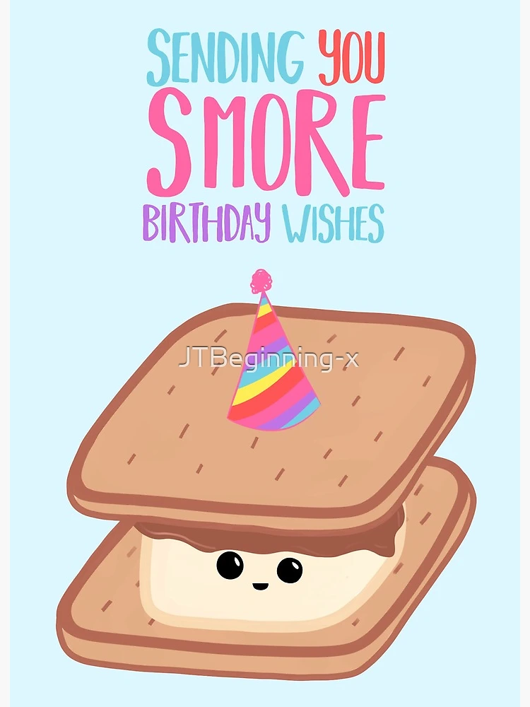 Many S'more Birthday Wishes, Cute Birthday Card Daughter, Adorable Birthday  Card For Son, Birthday Card For Him, Happy Birthday Wishes