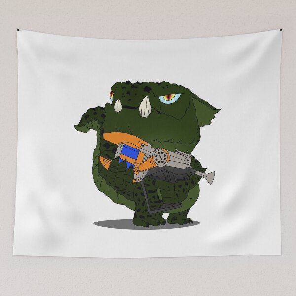 Item preview, Terrible Monster with Water Gun Gift idea for Kids at Easter, Christmas or Birthday designed and sold by elnino8.