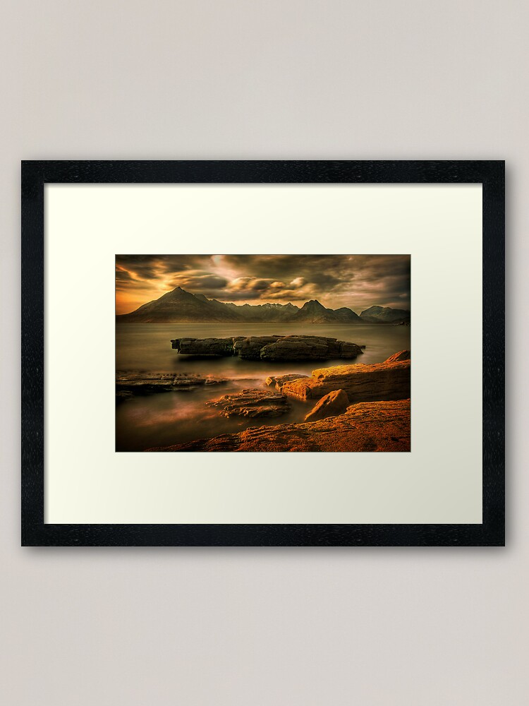 Alternate view of Elgol (2) Framed Art Print