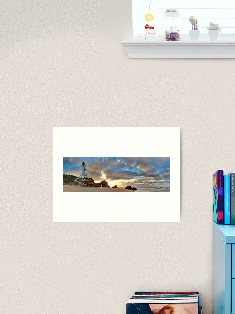 Thumbnail 2 of 3, Art Print, Point Lonsdale Lighthouse Awakens, Australia designed and sold by Chockstone.