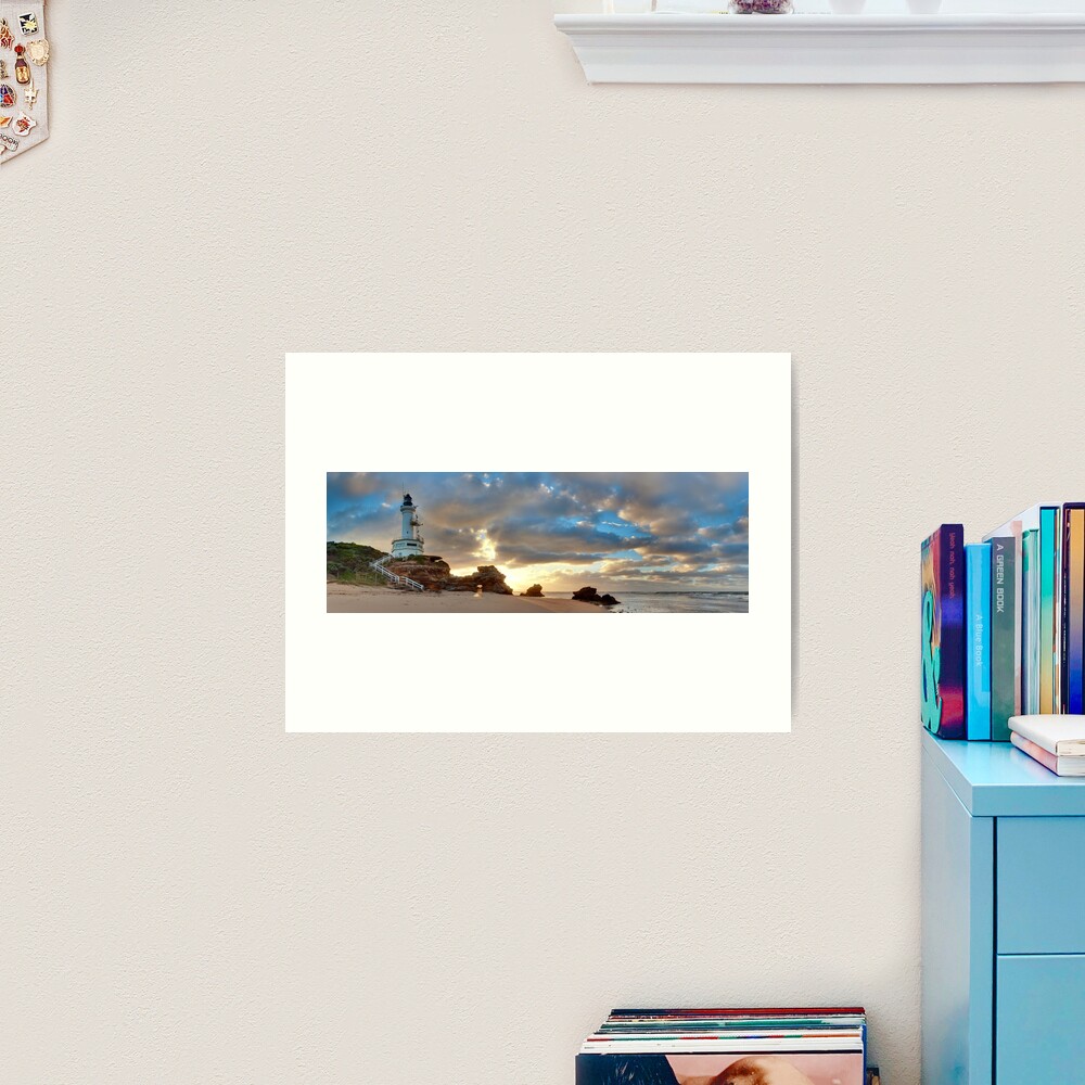 Point Lonsdale Lighthouse Awakens, Australia Art Print