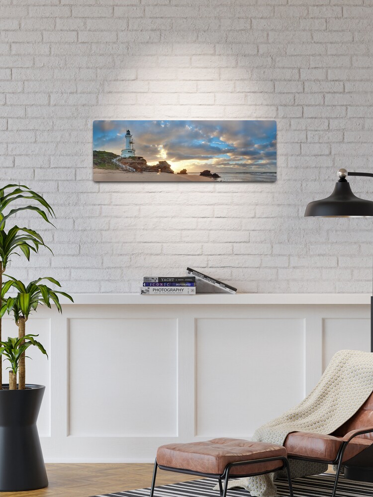 Metal Print, Point Lonsdale Lighthouse Awakens, Australia designed and sold by Michael Boniwell