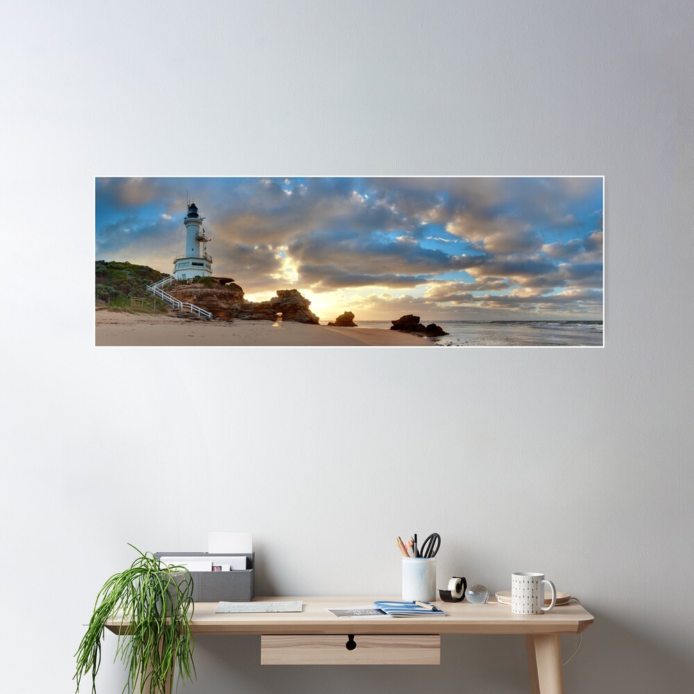 Point Lonsdale Lighthouse Awakens, Australia Poster