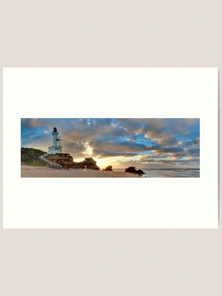 Thumbnail 1 of 3, Art Print, Point Lonsdale Lighthouse Awakens, Australia designed and sold by Chockstone.