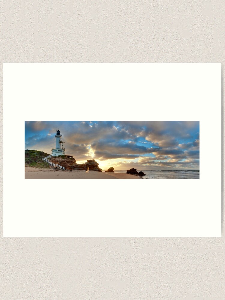 Alternate view of Point Lonsdale Lighthouse Awakens, Australia Art Print