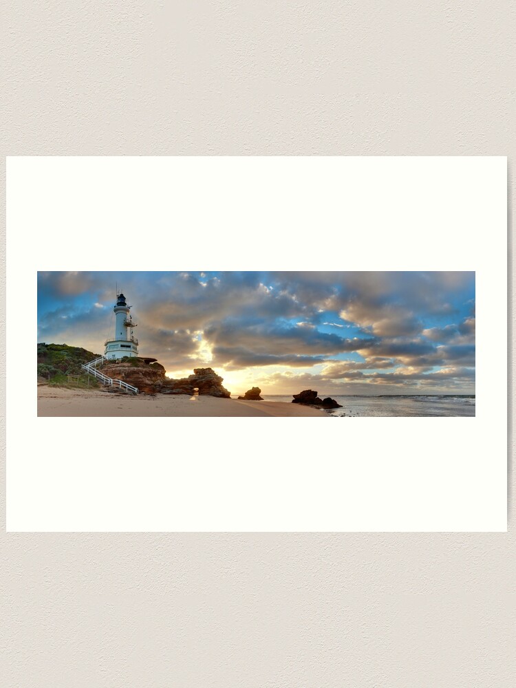 Alternate view of Point Lonsdale Lighthouse Awakens, Australia Art Print