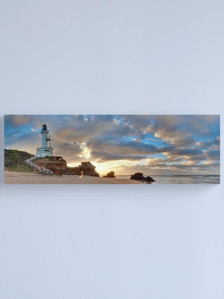 Alternate view of Point Lonsdale Lighthouse Awakens, Australia Canvas Print