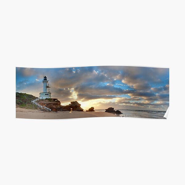 Point Lonsdale Lighthouse Awakens, Australia Poster