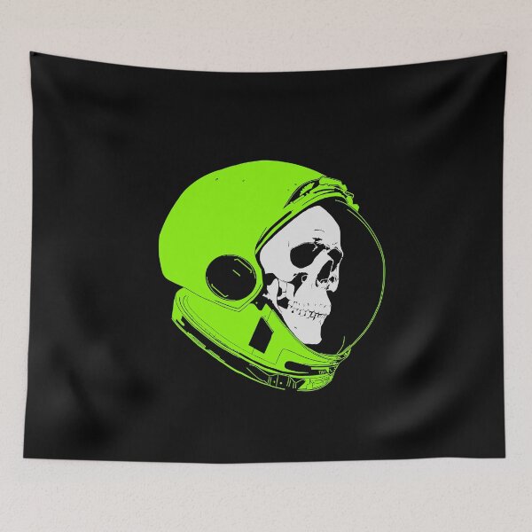 Item preview, Skull in Astronaut's Helmet Gift Idea For Skull Friends & Astronauts designed and sold by elnino8.