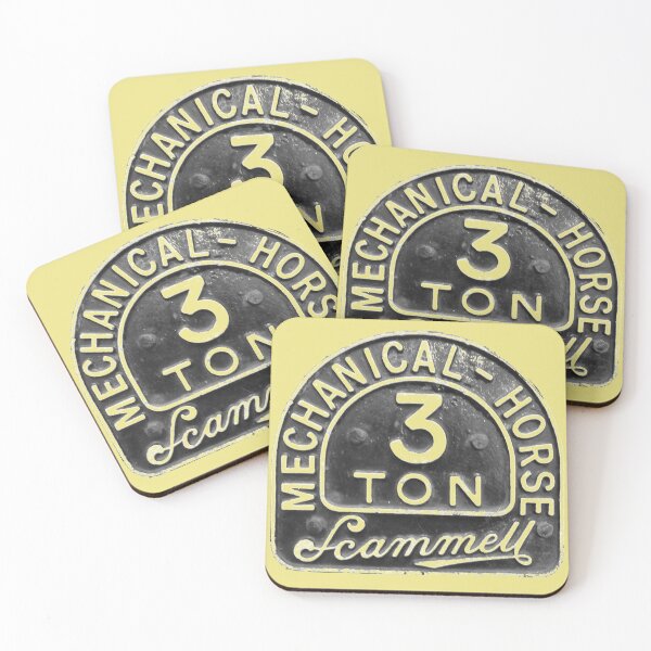 Item preview, Scammell 3 Ton Mechanical Horse badge logo designed and sold by soitwouldseem.