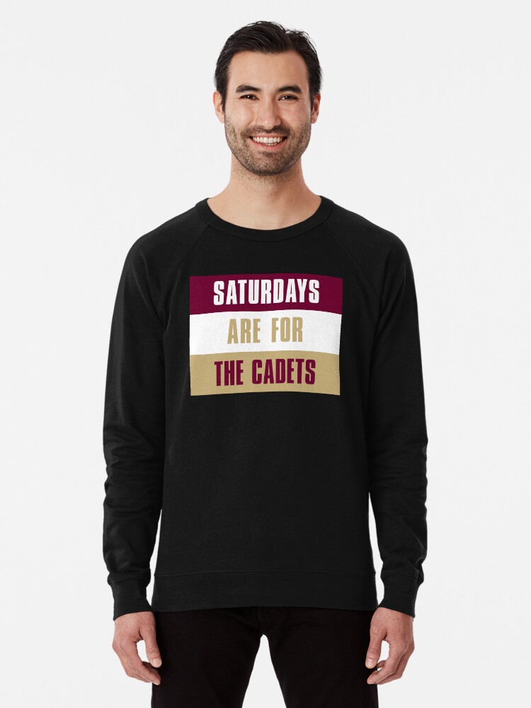 Saturdays are for The Cadets Norwich University The Military College of Vermont Lightweight Sweatshirt