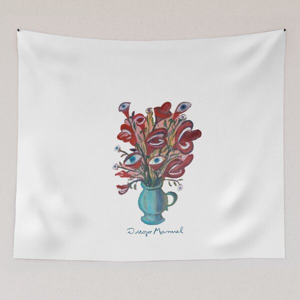 Item preview, flowers and eyes designed and sold by Diego Manuel Rodriguez.