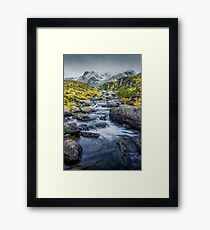 Snowdonia Mountains Framed Print