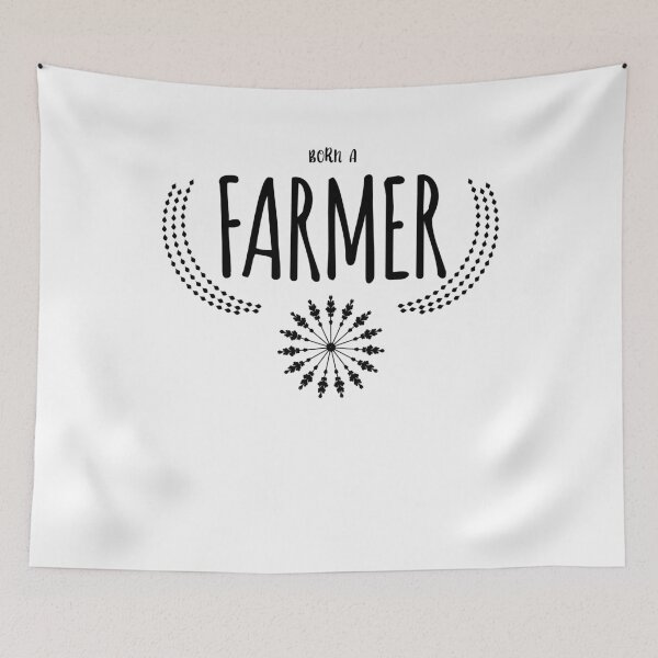 Item preview, Born a Farmer (farmer) designed and sold by JamesMcGill1.