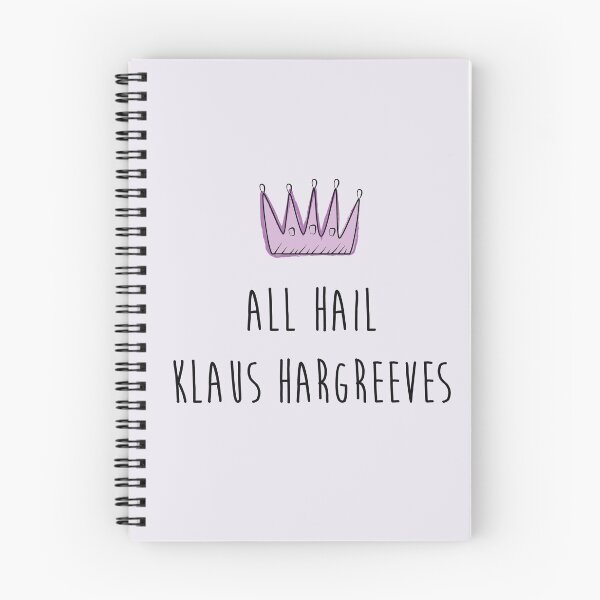 Item preview, Klaus Hargreeves The Umbrella Academy All Hail Klaus T-Shirt, sticker, pillow, notebook and more designed and sold by nuwandafoer.